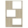 Librería separador madera contrachapada roble Sonoma 60x24x94cm by , Bookcases and shelves - Ref: Foro24-809074, Price: 47,64...