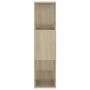 Librería separador madera contrachapada roble Sonoma 60x24x94cm by , Bookcases and shelves - Ref: Foro24-809074, Price: 47,64...