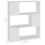 Estantería divisor de espacios madera contrachapada 80x24x94 cm by , Bookcases and shelves - Ref: Foro24-809125, Price: 52,45...