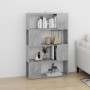 Librería separador contrachapada gris hormigón 80x24x124,5 cm | Foro24.es | Tu tienda online para hogar, jardín y más Foro24.es