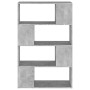 Librería separador contrachapada gris hormigón 80x24x124,5 cm | Foro24.es | Tu tienda online para hogar, jardín y más Foro24.es