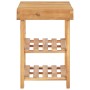 Estantería de zapatos de madera maciza de acacia 70x32x46 cm by , Shoe racks and shoe organizers - Ref: Foro24-45930, Price: ...