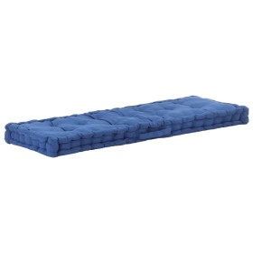 Cojín para palés algodón azul claro 120x40x7 cm von , Kissen für Stühle und Sofas - Ref: Foro24-48687, Preis: 49,82 €, Rabatt: %