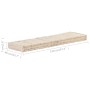 Cojín para palés algodón beige 120x40x7 cm von , Kissen für Stühle und Sofas - Ref: Foro24-48679, Preis: 53,95 €, Rabatt: %