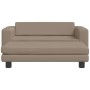 Cama de perros extensión cuero sintético capuchino 100x50x30 cm von , Betten für Hunde - Ref: Foro24-172030, Preis: 128,53 €,...