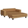 Cama para perros con extensión terciopelo marrón 100x50x30 cm | Foro24.es | Tu tienda online para hogar, jardín y más Foro24.es