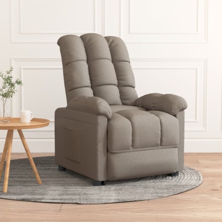 Sillón reclinable de tela gris taupe von , Sessel - Ref: Foro24-289804, Preis: 227,58 €, Rabatt: -5%%