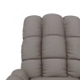Sillón reclinable de tela gris taupe von , Sessel - Ref: Foro24-289804, Preis: 227,58 €, Rabatt: -5%%