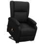 Sillón elevable cuero sintético negro de , Sillones - Ref: Foro24-329685, Precio: 325,01 €, Descuento: -5%%