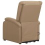 Sillón de masaje elevable cuero sintético color capuchino | Foro24.es | Tu tienda online para hogar, jardín y más Foro24.es