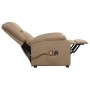 Sillón de masaje elevable cuero sintético color capuchino | Foro24.es | Tu tienda online para hogar, jardín y más Foro24.es