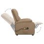 Sillón de masaje elevable cuero sintético color capuchino | Foro24.es | Tu tienda online para hogar, jardín y más Foro24.es