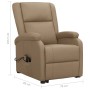 Sillón de masaje elevable cuero sintético color capuchino | Foro24.es | Tu tienda online para hogar, jardín y más Foro24.es