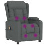 Sillón de masaje de tela gris oscuro von , Elektrische Massagesessel - Ref: Foro24-339059, Preis: 247,23 €, Rabatt: %