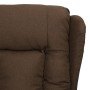 Sillón reclinable de tela marrón by , Armchairs - Ref: Foro24-339052, Price: 214,00 €, Discount: %