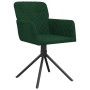Sillas de comedor giratorias 2 unidades terciopelo verde oscuro | Foro24.es | Tu tienda online para hogar, jardín y más Foro24.es
