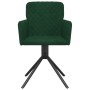 Sillas de comedor giratorias 2 unidades terciopelo verde oscuro | Foro24.es | Tu tienda online para hogar, jardín y más Foro24.es