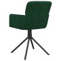 Sillas de comedor giratorias 2 unidades terciopelo verde oscuro | Foro24.es | Tu tienda online para hogar, jardín y más Foro24.es