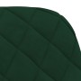 Sillas de comedor giratorias 2 unidades terciopelo verde oscuro | Foro24.es | Tu tienda online para hogar, jardín y más Foro24.es