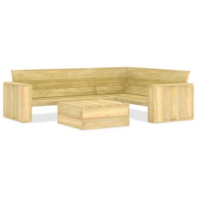 Juego de muebles de jardín 2 piezas madera de pino impregnada von , Gartensets - Ref: Foro24-3053195, Preis: 504,34 €, Rabatt: %
