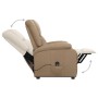 Sillón elevable cuero sintético color capuchino von , Sessel - Ref: Foro24-329691, Preis: 325,16 €, Rabatt: %