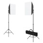 Kit de estudio fotográfico con luces softbox, fondo y reflector von , Blitze und Studiobeleuchtung - Ref: Foro24-3067057, Pre...