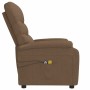 Sillón de masaje eléctrico tela marrón de , Sillones de masaje eléctricos - Ref: Foro24-3073698, Precio: 278,25 €, Descuento: %