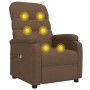 Sillón de masaje eléctrico tela marrón de , Sillones de masaje eléctricos - Ref: Foro24-3073698, Precio: 278,25 €, Descuento: %