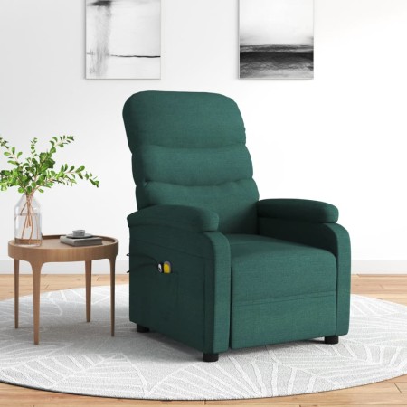 Sillón de masaje eléctrico tela verde oscuro von , Elektrische Massagesessel - Ref: Foro24-3073700, Preis: 245,48 €, Rabatt: %