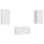 Set de muebles de salón TV 3 piezas madera de ingeniería blanco von , TV-Möbel - Ref: Foro24-3078657, Preis: 98,97 €, Rabatt: %
