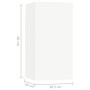 Set de muebles de salón TV 5 piezas madera de ingeniería blanco von , TV-Möbel - Ref: Foro24-3078695, Preis: 146,40 €, Rabatt: %