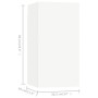 Set de muebles de salón TV 8 piezas madera de ingeniería blanco von , TV-Möbel - Ref: Foro24-3078669, Preis: 303,17 €, Rabatt: %