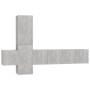 Set de muebles de salón 5 pzas madera ingeniería gris hormigón von , TV-Möbel - Ref: Foro24-3079073, Preis: 137,55 €, Rabatt: %
