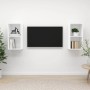 Muebles de pared para TV 2 uds madera contrachapada blanco von , TV-Möbel - Ref: Foro24-3079844, Preis: 71,11 €, Rabatt: %