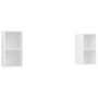 Muebles de pared para TV 2 uds madera contrachapada blanco von , TV-Möbel - Ref: Foro24-3079844, Preis: 71,11 €, Rabatt: %
