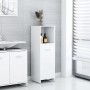Armario de baño madera contrachapada blanco brillo 30x30x95 cm de , Muebles de baño - Ref: Foro24-802594, Precio: 65,73 €, De...