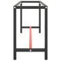 Estructura banco de trabajo metal negro y rojo mate 170x50x79cm von , Tischbeine - Ref: Foro24-151452, Preis: 107,96 €, Rabat...