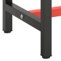 Estructura banco de trabajo metal negro y rojo mate 170x50x79cm von , Tischbeine - Ref: Foro24-151452, Preis: 107,96 €, Rabat...