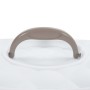 Trasportín de mascotas PP blanco y marrón 50x34,5x32 cm by , Pet carriers and boxes - Ref: Foro24-171804, Price: 28,92 €, Dis...