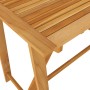 Mesa alta de jardín madera maciza de acacia 140x70x104 cm de , Mesas de jardín - Ref: Foro24-312409, Precio: 189,45 €, Descue...