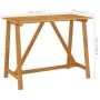 Mesa alta de jardín madera maciza de acacia 140x70x104 cm de , Mesas de jardín - Ref: Foro24-312409, Precio: 189,45 €, Descue...
