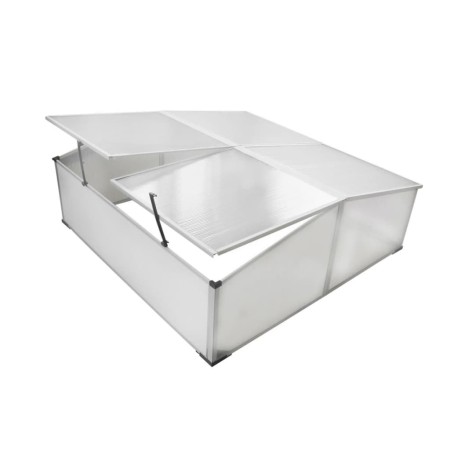 Vivero con 4 tapas 108x110x41 cm von , Gewächshäuser - Ref: Foro24-40214, Preis: 77,39 €, Rabatt: %
