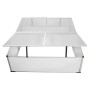 Vivero con 4 tapas 108x110x41 cm von , Gewächshäuser - Ref: Foro24-40214, Preis: 77,39 €, Rabatt: %