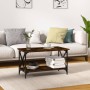 Mesa de centro madera y hierro roble ahumado 80x45x45 cm von , Couchtisch - Ref: Foro24-823324, Preis: 50,03 €, Rabatt: %