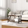 Mesa de centro madera y hierro roble ahumado 80x45x45 cm von , Couchtisch - Ref: Foro24-823324, Preis: 50,03 €, Rabatt: %