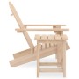 Silla con otomana y mesa jardín Adirondack abeto macizo von , Gartensets - Ref: Foro24-315922, Preis: 86,10 €, Rabatt: %