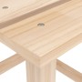 Silla con otomana y mesa jardín Adirondack abeto macizo von , Gartensets - Ref: Foro24-315922, Preis: 86,10 €, Rabatt: %