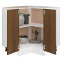 Armario cocina “Lyon” madera ingeniería roble marrón by , Kitchen cabinets - Ref: Foro24-815584, Price: 95,70 €, Discount: %
