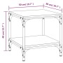 Mesa de centro madera contrachapada negro 50x50x40 cm von , Couchtisch - Ref: Foro24-819372, Preis: 42,42 €, Rabatt: -5%%