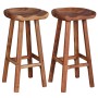 Taburetes de barra de cocina 2 unidades madera maciza de acacia von , Küchenhocker - Ref: Foro24-244247, Preis: 211,65 €, Rab...